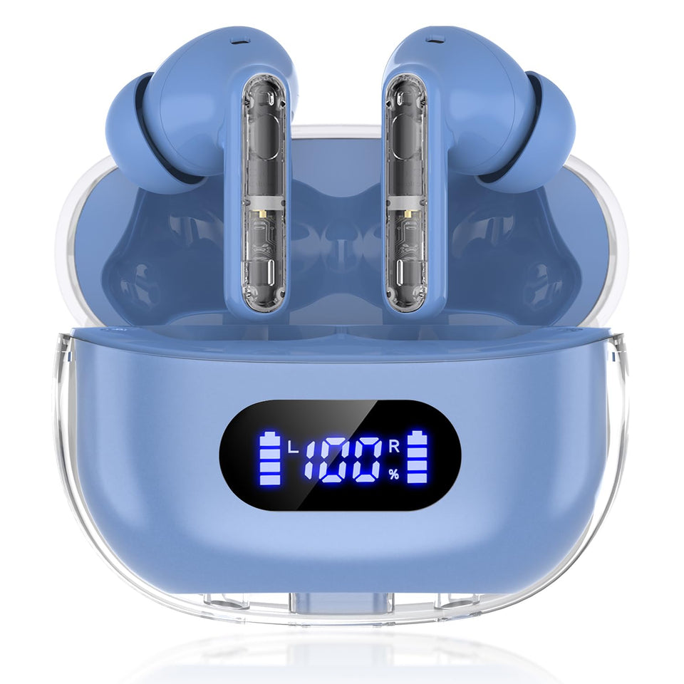 BYDTOOPCBD P1 PRO front view showing compact case and earbuds benefit portable charging