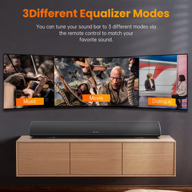BYL BESTISAN HDMI-ARC connection for easy TV audio pass-through.