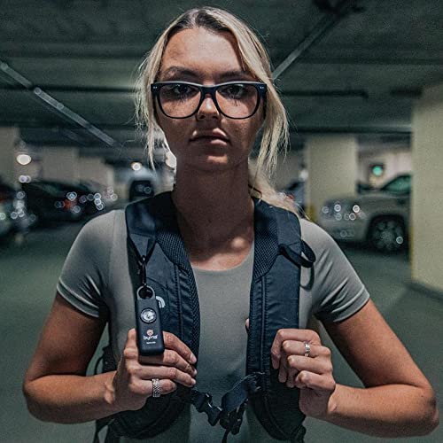 Byrna Banshee attaches to backpacks or belts for quick access