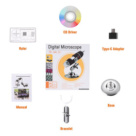 Bysameyee USB microscope jewelry detail reveals gemstone facets
