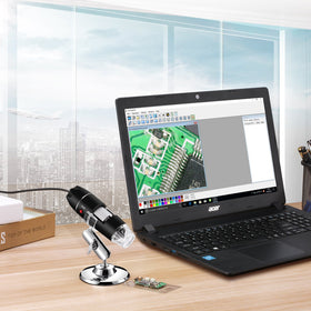 Bysameyee USB microscope plant cross-section for educational observation