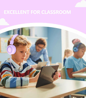Bywulanda 40mm drivers deliver clear balanced sound for lessons