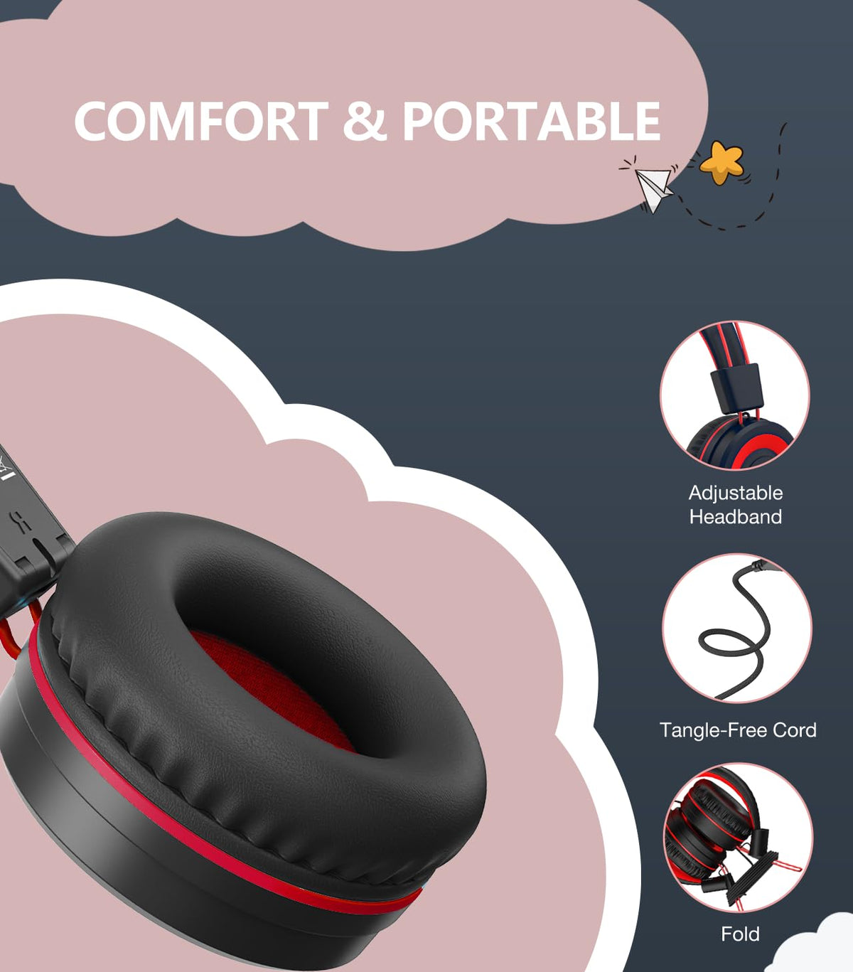 Bywulanda foldable design for easy storage and travel.