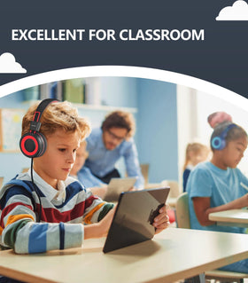 Bywulanda headphones suitable for school and travel scenarios.