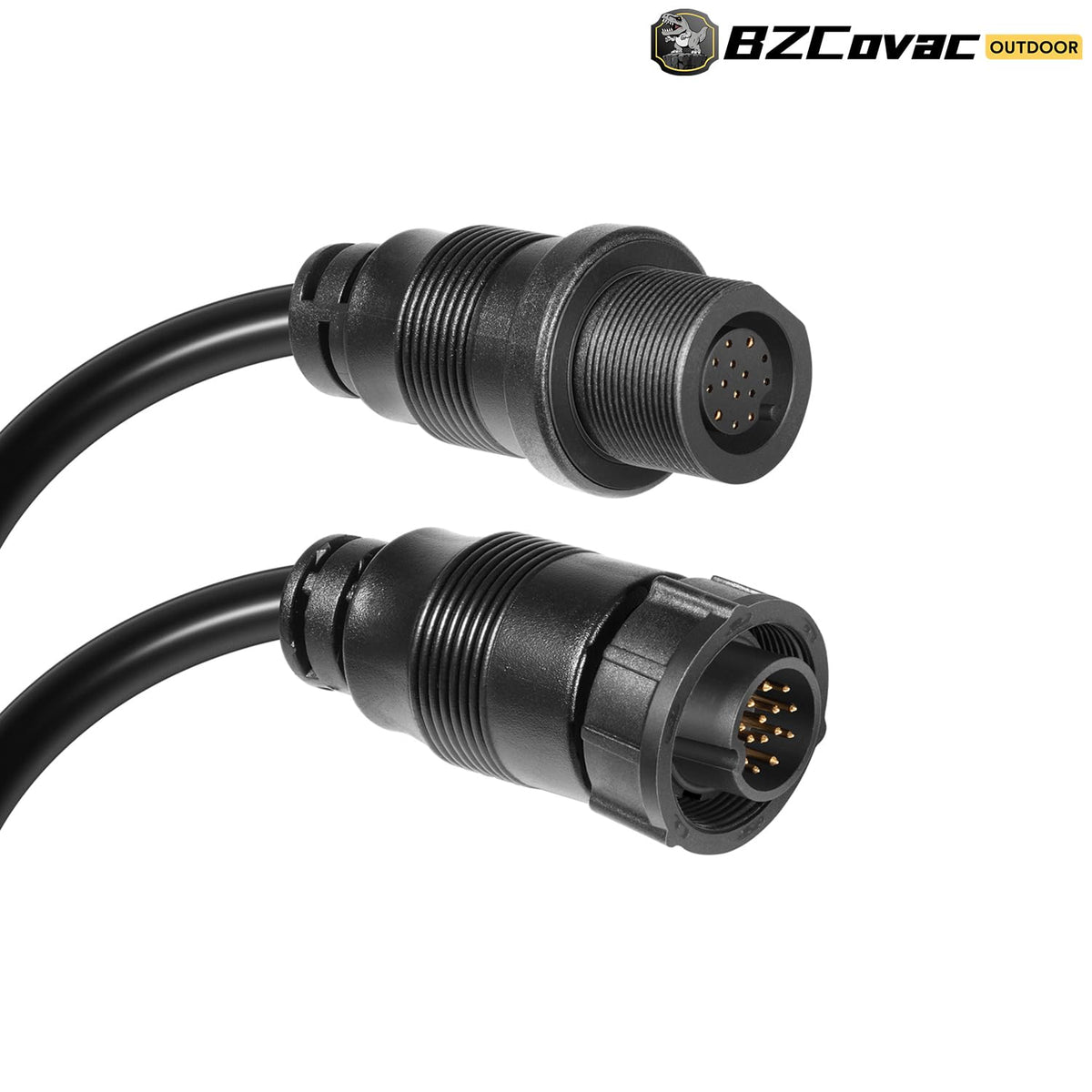 Bzcovac screw-on connectors promote waterproof signal stability on the water.