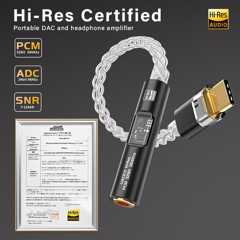 BZINK 8-strand copper-silver cable minimizes signal loss