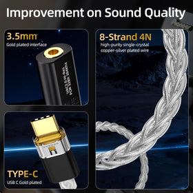 BZINK broad USB-C and USB-A compatibility for phones, laptops, and desktops.