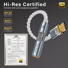 BZINK Hi-Res Gold Label certification seal.
