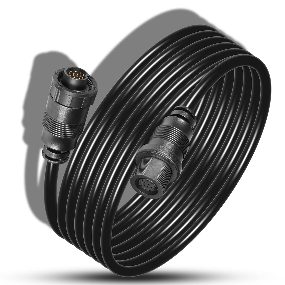 Bzumperyz 720106-1 EC M3 extension cable provides 10 ft reach for MEGA Imaging transducers.