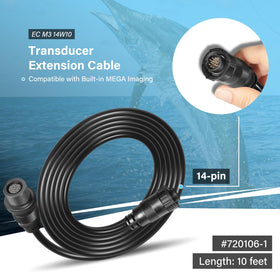 Bzumperyz 720106-1 enables compatibility with APEX XPLORE SOLIX and ONIX fish finders.