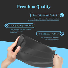 Silicone seal of Bzumperyz Helix 7 cover illustrating waterproof protection