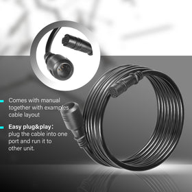 Bzumperyz transducer-to-fishfinder cable extends reach for boats and kayaks