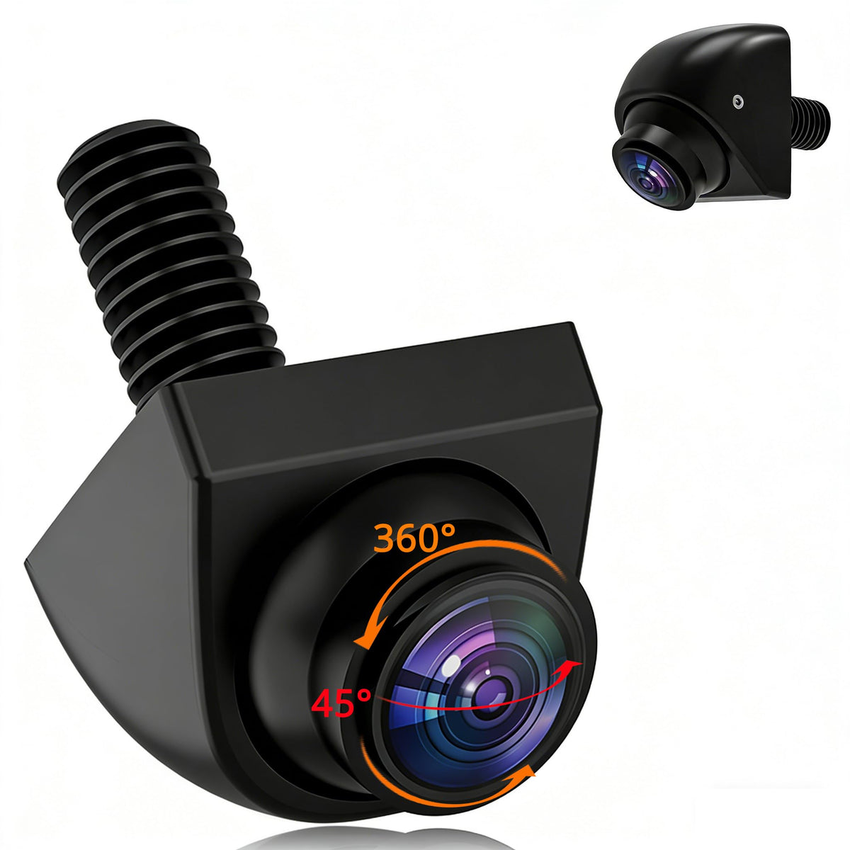 Bzuyrt AHD 1080P backup camera with 360° rotatable lens for clear rear view