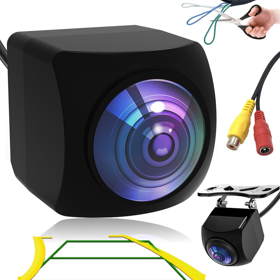 Bzuyrt Ultra-Clear 1080p backup camera with 170° wide-angle for safer reversing.