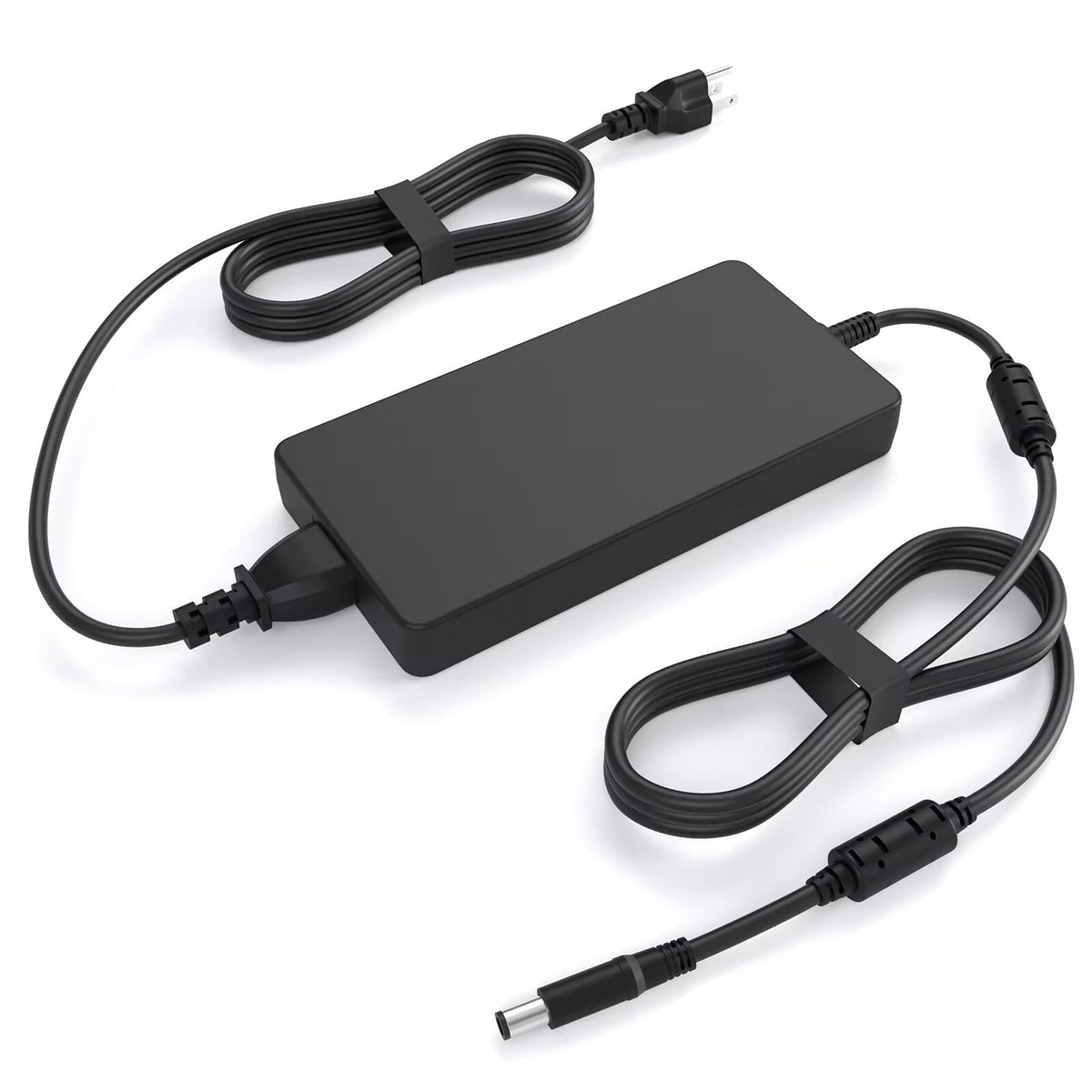 Bzylon 240W Dell Precision adapter powering a high-demand laptop