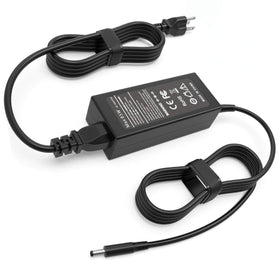 Bzylon 65W Dell AC adapter front view for reliable on-the-go charging