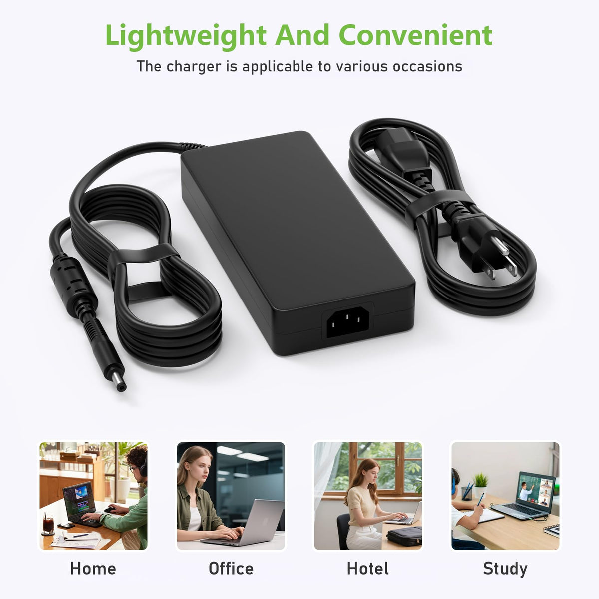 Bzylon adapter label with specs visible for quick voltage confirmation