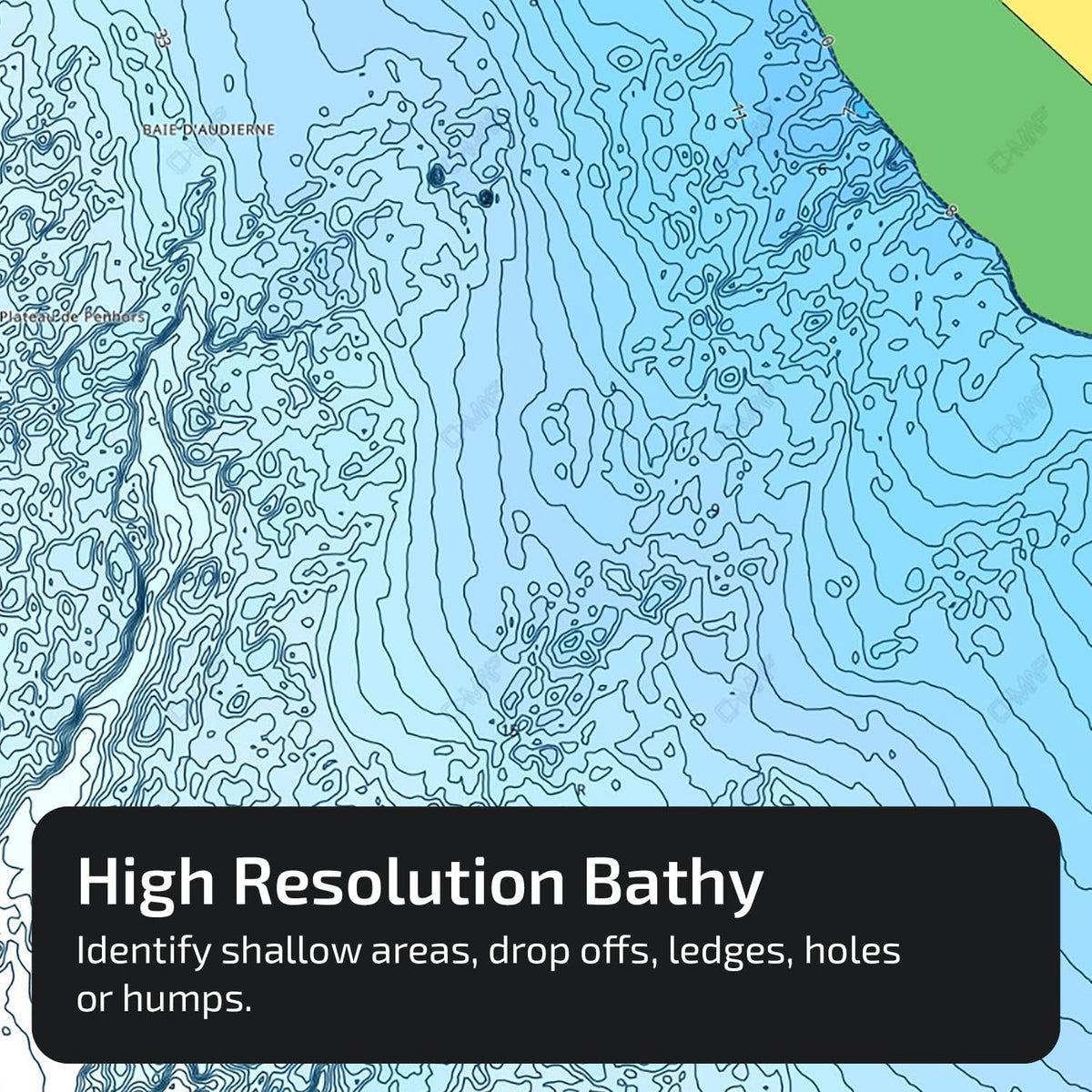 C-MAP custom depth shading helps set clear safety depths