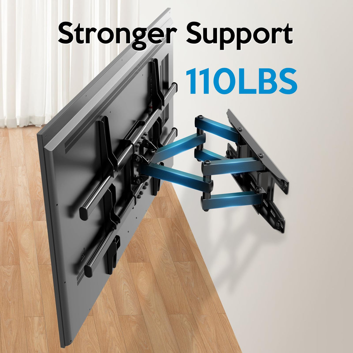 C-MOUNTS close-up of articulating arm showing durable joints and smooth movement