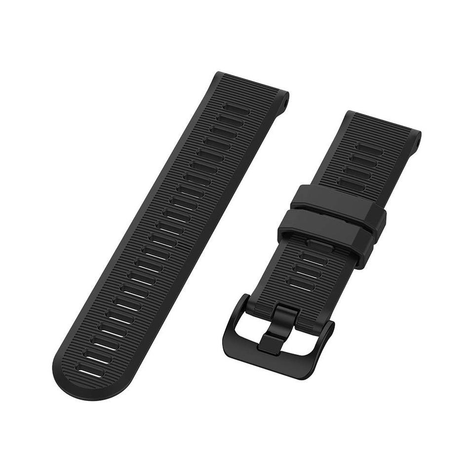 C2D JOY watchband in black silicone for Garmin Forerunner 945/935, daily comfort.