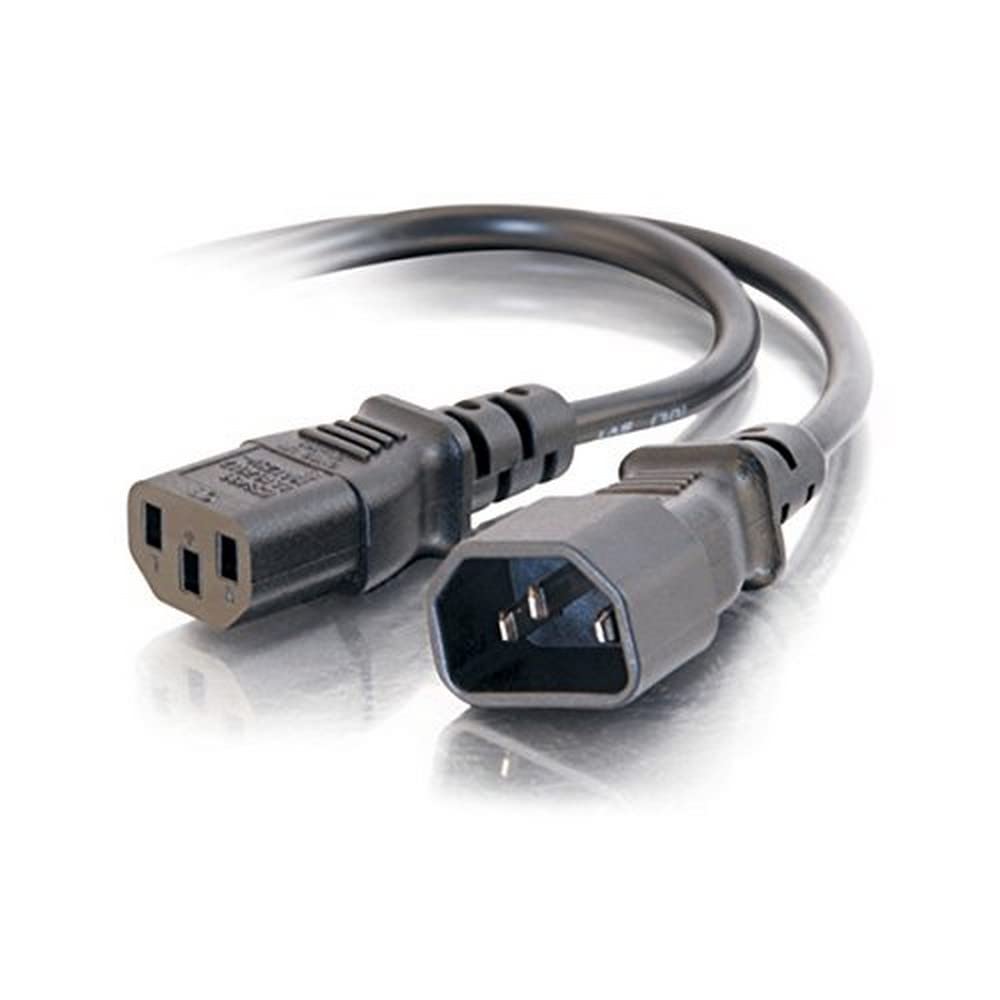 C2G 20941 IEC power cord with C12 to C14 connectors for extended device connectivity.