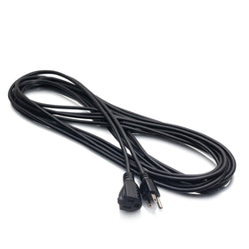 C2G outlet saver extension cord in use with a computer setup preventing bulky adapters from blocking outlets