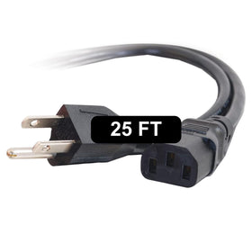 C2G 25 ft shielded power cord for reliable device power supply