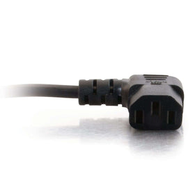 C2G 3-pin shroud to NEMA 5-15P connector enables simple outlet connections.