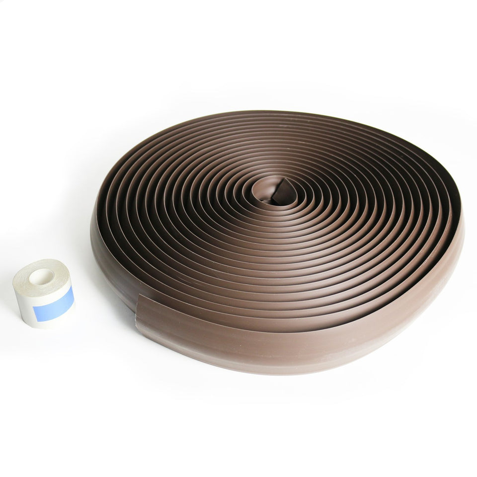 C2G Legrand CDB50 corduct overfloor protector in brown concealing cables and reducing trip hazards.