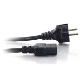 C2G cable laid by ruler showing 2.5m length for flexible placement