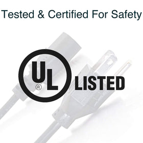 C2G power cable suitable for TV, printer, and laptop setups