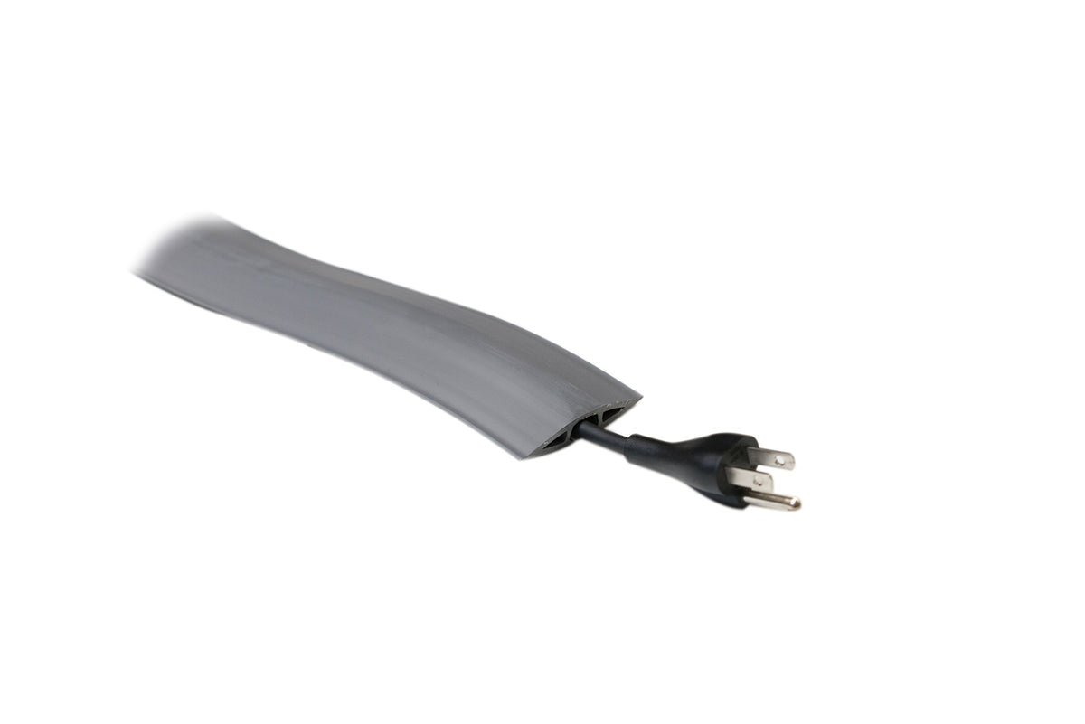 C2G Wiremold CDG-15 floor cord cover conceals cables for a clean, trip-free living space.