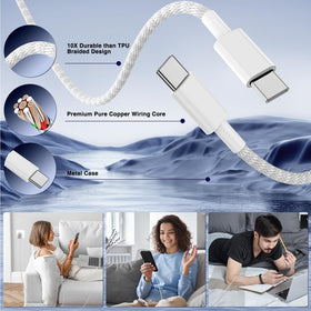cabepow cable length comparison demonstrating 3, 6, and 10 foot reach options