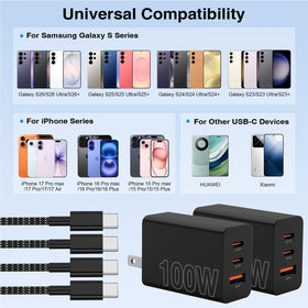 cabepow product box with cables displayed showing complete travel ready kit