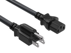 Cable Leader 4ft 14AWG cord powers computers reliably with NEMA 5-15P to IEC C13