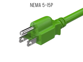 Cable Leader green 10ft power cord ideal for home office setups