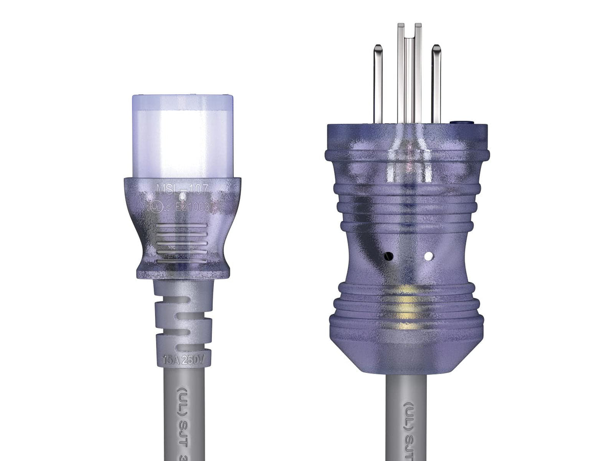 Cable Leader green dot hospital-grade cord highlighting trusted grounding.