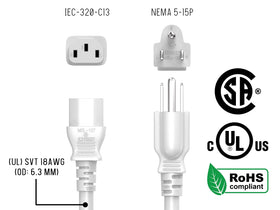 Cable Leader RoHS and REACH compliant power cord
