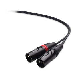 Cable Matters 10-foot length draped for stage and home audio flexibility.