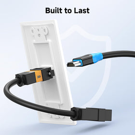 Cable Matters 4K UHD-friendly wall plate supports high-resolution video.