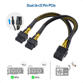 Cable Matters braided sleeve texture for neat routing and abrasion resistance