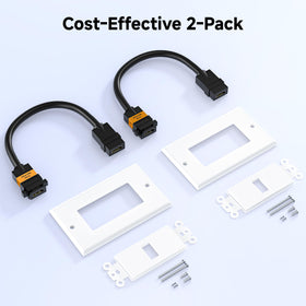 Cable Matters quick DIY install for a clean, professional finish.