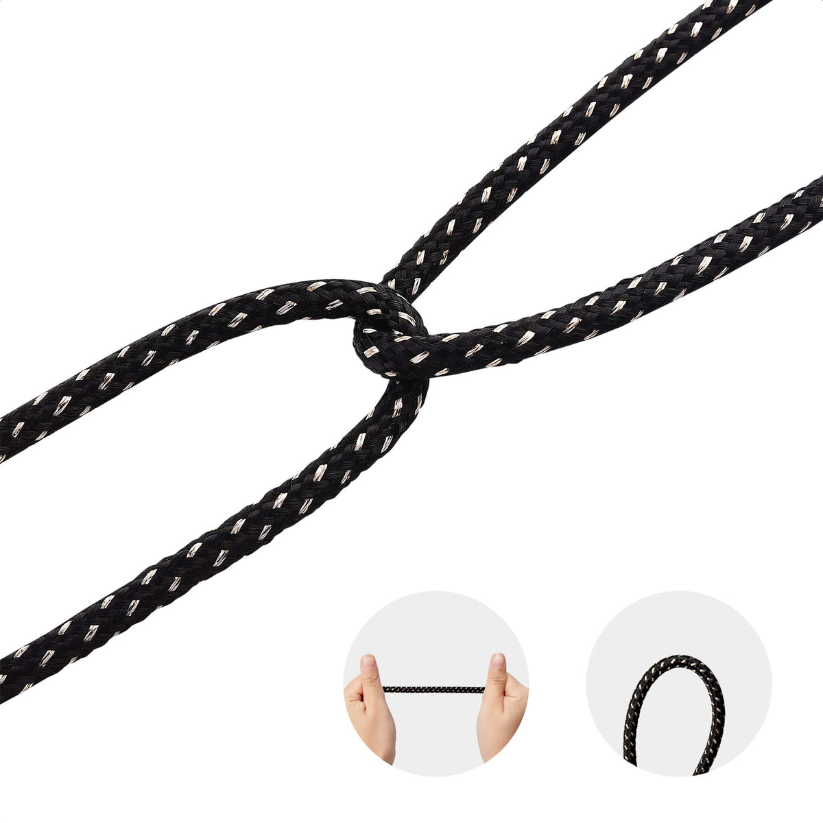 Cable Matters female jack closeup showing secure connection benefit