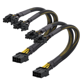 Cable Matters front packaging showing two 9-inch PCIe adapters and benefits