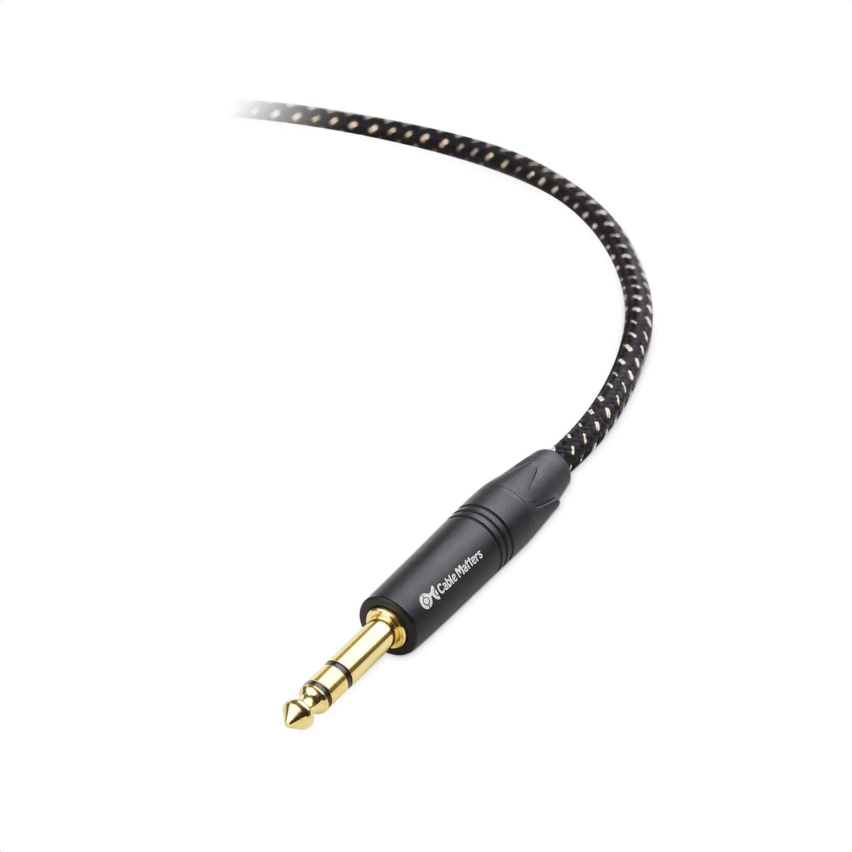 Cable Matters in use with headphones showing added reach benefit