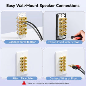 Includes mounting screws for quick, secure installation.