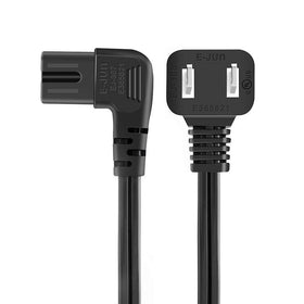 CableCreation 90-degree plug sits flush beside walls and furniture