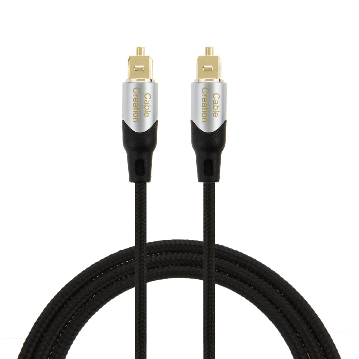 CableCreation digital optical audio cable 50ft delivers clear home theater audio