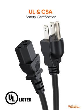 CableCreation molded strain relief and SJT jacket showing durability benefit