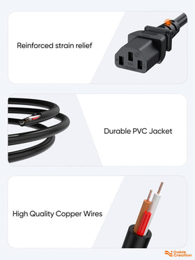 CableCreation ten-pack layout showing quantity and convenient replacements